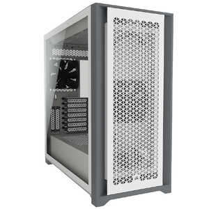 コルセア CORSAIR PCケース 5000D Airflow ホワイト CC-9011211-WW コルセア CORSAIR PCケース 5000D Airflow ホワイト CC-9011211-WW
