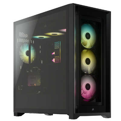 コルセア CORSAIR PCケース iCUE 5000X RGB ブラック CC-9011212