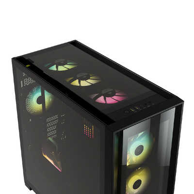 コルセア CORSAIR PCケース iCUE 5000X RGB ブラック CC-9011212