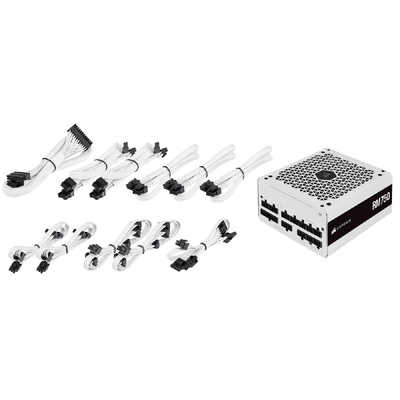 コルセア CORSAIR PC電源［750W /ATX /Gold］ ホワイト RM750 White