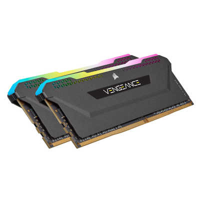 コルセア CORSAIR 増設用メモリ VENGEANCE RGB PRO SL ブラック[DIMM 