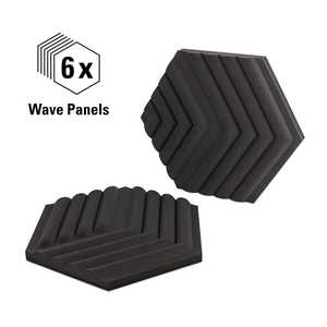 ELGATO 吸音パネル Wave Panels Starter Set Black 10AAJ9901