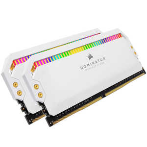 륻 CORSAIR ߥ DOMINATOR PLATINUM RGB ۥ磻 [DIMM DDR4 /8GB /2] CMT16GX4M2E3200C16W