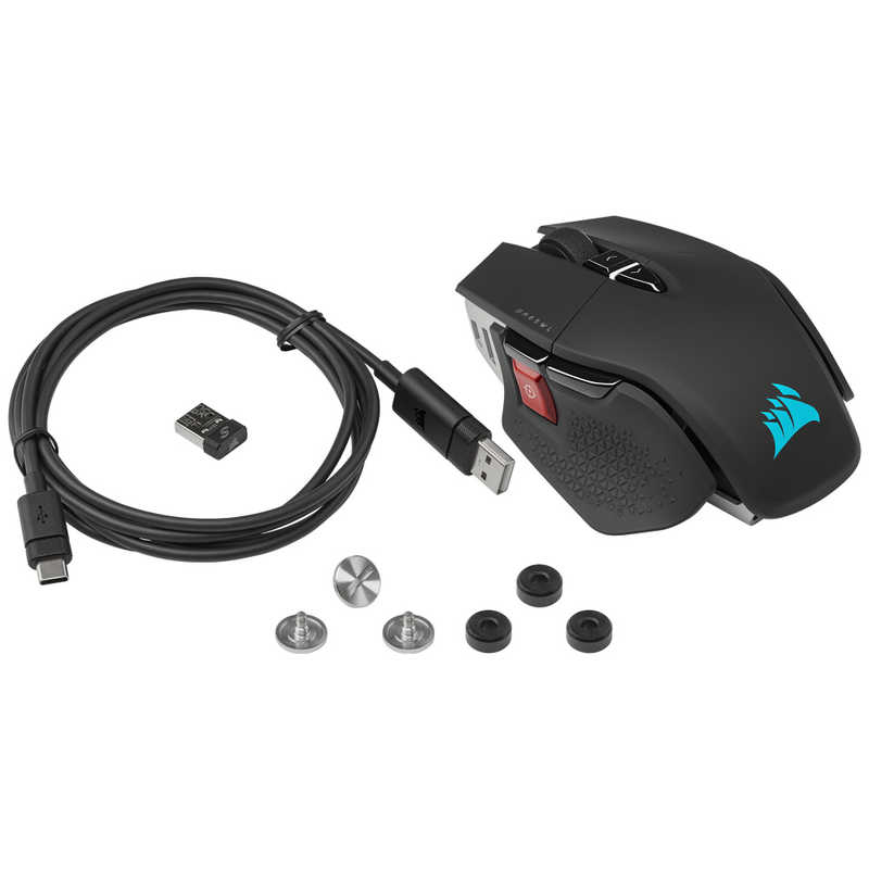 コルセア　CORSAIR コルセア　CORSAIR M65 RGB ULTRA Black Wireless ［光学式 /有線/無線(ワイヤレス) /8ボタン /Bluetooth・USB］ CH-9319411-AP2 CH-9319411-AP2