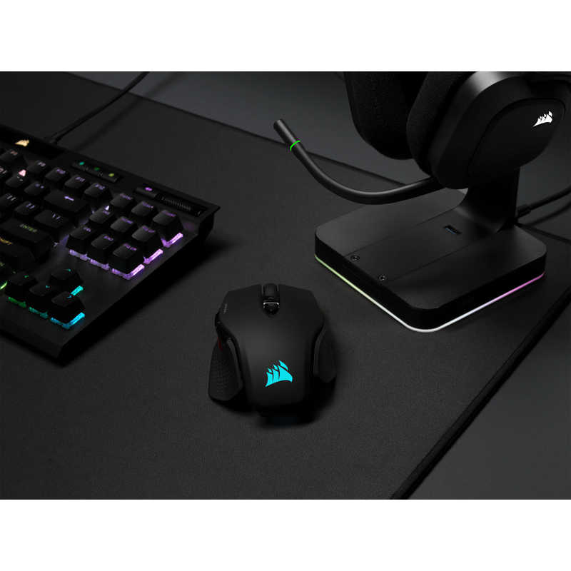 CORSAIR CORSAIR M65 RGB ULTRA Black Wireless ［光学式 /有線/無線(ワイヤレス) /8ボタン /Bluetooth・USB］ CH9319411AP2 CH9319411AP2