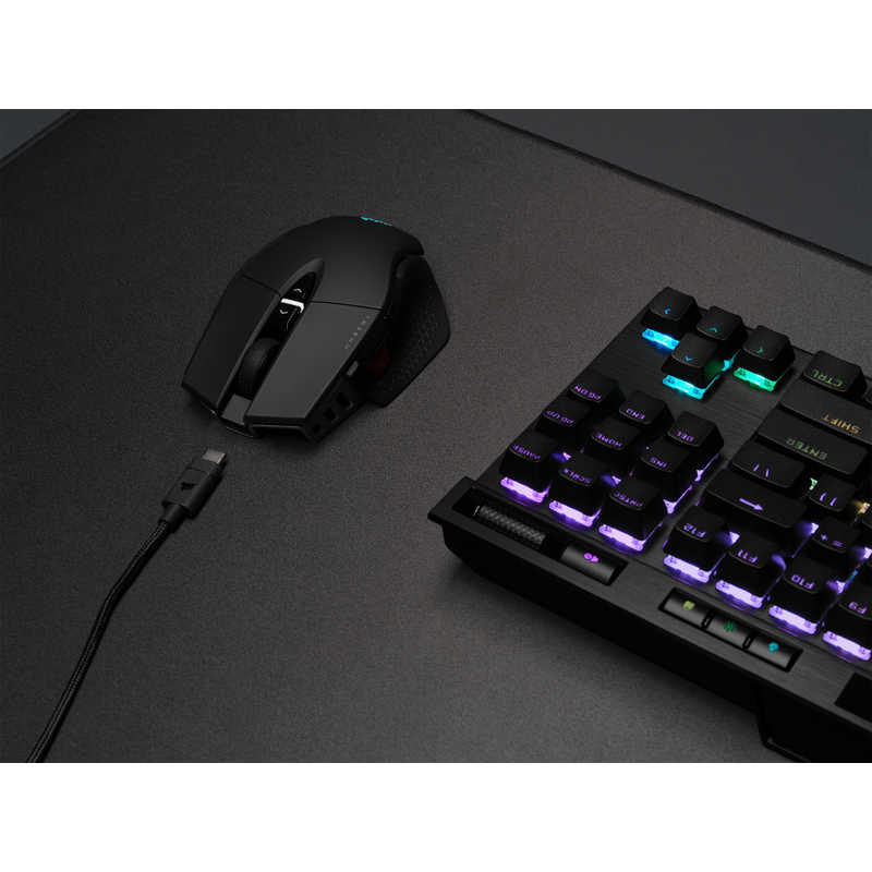 コルセア　CORSAIR コルセア　CORSAIR M65 RGB ULTRA Black Wireless ［光学式 /有線/無線(ワイヤレス) /8ボタン /Bluetooth・USB］ CH-9319411-AP2 CH-9319411-AP2