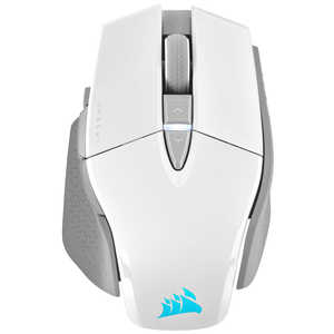 륻 CORSAIR M65 RGB ULTRA White Wireless θؼ /ͭ/̵(磻쥹) /8ܥ /BluetoothUSB CH9319511AP2