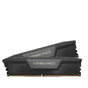 CORSAIR DDR5 5200MHz 32GB(16GBx2) UDIMM 40-40-40-77 VENGEANCE Black 1.25V CMK32GX5M2B5200C40