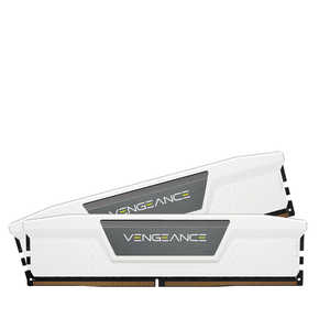 コルセア　CORSAIR 増設用メモリ VENGEANCE DDR5 ホワイト[DIMM DDR5 /16GB /2枚] CMK32GX5M2B5200C40W