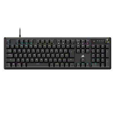 コルセア CORSAIR K70 CORE 赤軸ゲーミングキーボード Black 日本語 