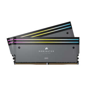 륻 CORSAIR ѥ DOMINATOR TITANIUM RGB6000MT/s CL30 AMD XMP) 졼[DIMM DDR5 /16GB /2] CMP32GX5M2B6000Z30