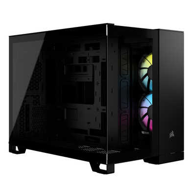 送料無料 通販  ATX ［Micro PCケース CORSAIR コルセア /Mini-ITX］ LINK iCUE PCケース(自作PC用)