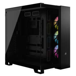 �R���Z�A CORSAIR PC�P�[�X �mATX /Micro ATX/Mini-ITX�n iCUE LINK 6500X RGB �u���b�N CC-9011269-WW