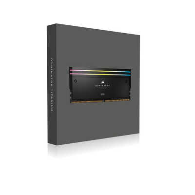 メモリー Corsair Dominator Titanium DDR5 36GBx2 DOMINATOR TITANIUM RGB DDR5 メモリ | CORSAIR