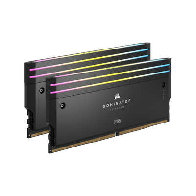 CORSAIR メモリ DOMINATOR CMP96GX5M2B6400C32 DOMINATOR TITANIUM RGB DDR5 Memory | CORSAIR