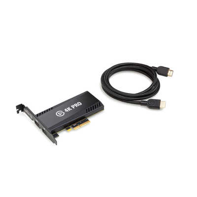ビデオキャプチャー・キャプチャーボード Elgato Game Capture 4K Pro 10GBK9901 ELGATO GAME CAPTURE 4K PRO 10GBK9901 の通販 - カテゴリ：パソコン