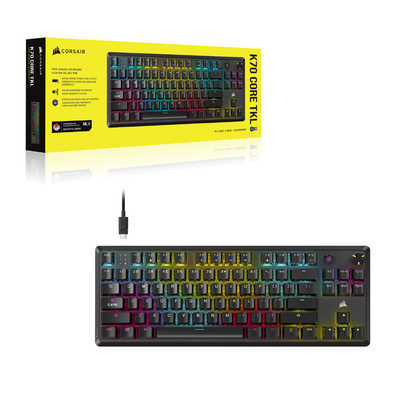 コルセア CORSAIR ゲーミングキーボード K70 CORE TKL RGB
