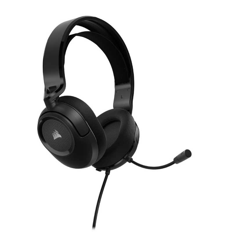 コルセア　CORSAIR コルセア　CORSAIR ゲーミングヘッドセット HS35 SURROUND V2 CARBON ［φ3.5mmミニプラグ＋USB /両耳 /ヘッドバンドタイプ］ CA-9011386-AP CA-9011386-AP