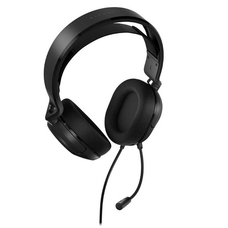 コルセア　CORSAIR コルセア　CORSAIR ゲーミングヘッドセット HS35 SURROUND V2 CARBON ［φ3.5mmミニプラグ＋USB /両耳 /ヘッドバンドタイプ］ CA-9011386-AP CA-9011386-AP
