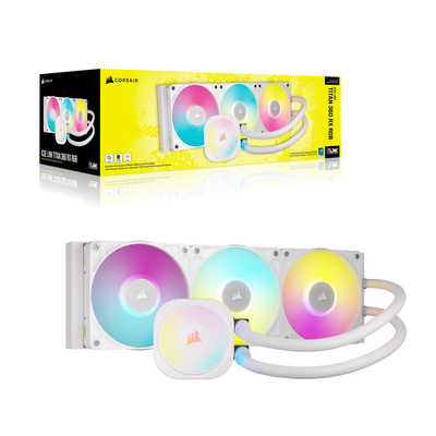 CORSAIR iCUE LINK TITAN 360 RX RGB (ホワイト コルセア CORSAIR iCUE LINK TITAN 360 RX RGB -White- CW-9061021-WW