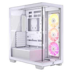 コルセア CORSAIR iCUE LINK 3500X RGB Tempered Glass Mid-Tower -White- CC-9011281-WW コルセア CORSAIR iCUE LINK 3500X RGB Tempered Glass Mid-Tower -White- CC-9011281-WW