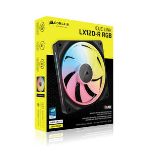 コルセア CORSAIR iCUE LINK LX120-R RGB Single Reverse Fan Expansion CO-9051049-WW コルセア CORSAIR iCUE LINK LX120-R RGB Single Reverse Fan Expansion CO-9051049-WW