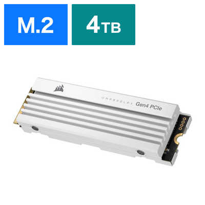 CORSAIR MP600 PRO LPX White PCIe Gen4 x4 NVMe M.2 SSD 1TB for PS5 CSSD-F1000GBMP600PLPW CORSAIR 1TB MP600 PRO LPX White 白色w&frasl;Heatsink CSSD
