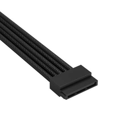 Corsair電源用 DCスリーブケーブル レッド Premium Individually Sleeved Type-5 PSU Cables Pro Kit, White
