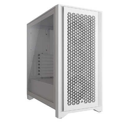 ホワイト RGBファン搭載 PCケース　コルセア コルセア CORSAIR PCケース 4000D RGB AIRFLOW TRUE WHITE CC