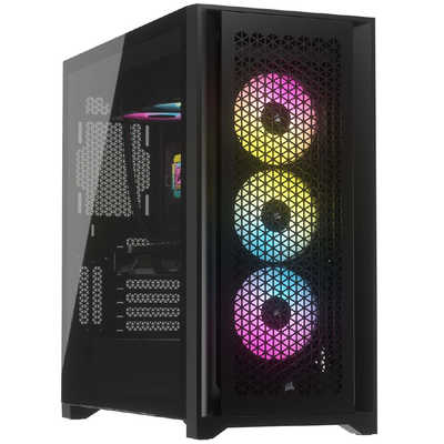 PCケース iCUE 5000X RGB ブラック CC-9011212-WW｜の通販は