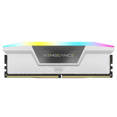 コルセア CORSAIR 増設用メモリ VENGEANCE RGB DDR5 ホワイト[DIMM 