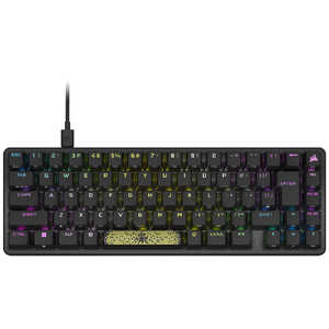 륻 CORSAIR K65 PRO MN-BLK-OPX Silver-RGB -ܸ쥤 ʰ̵- ͭ /USB CH-91A401A-JP