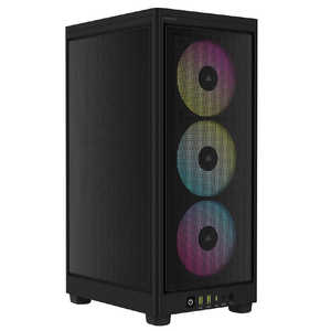 コルセア CORSAIR PCケース［Mini-ITX］iCUE 2000D RGB Airflow ブラック CC-9011246-WW