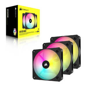 륻 CORSAIR եx3 120mm /1850RPM AR120 RGB Triple Fan Kit ֥å CO-9050167-WW