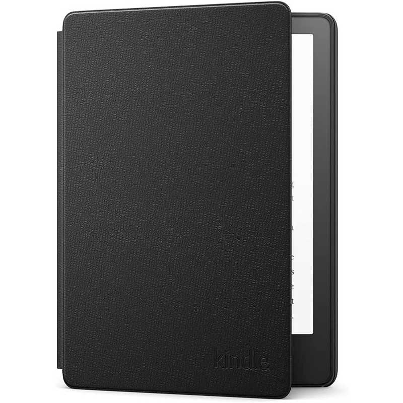 Amazon Amazon 【Kindle Paperwhite Kindle Paperwhiteシグニチャーエディション用】 Amazon純正レザーカバー ブラック (2021年発売 第11世代) B08VZ6YMVV B08VZ6YMVV