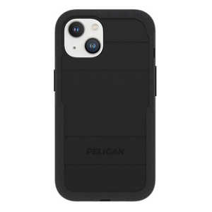 ペリカン iPhone 14 Pelican Voyager - Black スタンド機能付きホルスター付属・MagSafe対応・MIL-SPEC 5.5m落下耐衝撃・抗菌・リサイクル素材 PP049190