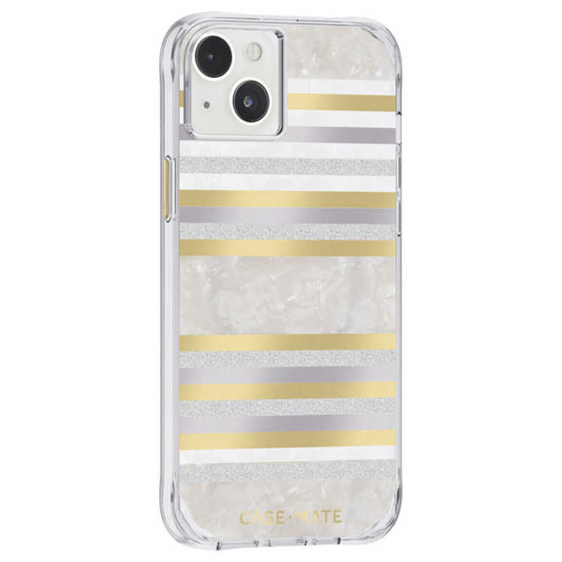 CASEMATE CASEMATE iPhone 14 Plus Pearl Stripes MagSafe対応・3.0m落下耐衝撃・抗菌・リサイクル素材 CM049272 CM049272
