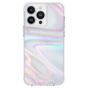 CASEMATE iPhone 14 Pro Soap Bubble - Iridescent 3.0m落下耐衝撃・抗菌・リサイクル素材 Soap Bubble CM049796