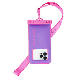 CASEMATE スマートフォン用防水・防塵ケース IP68規格 Waterproof Floating Pouch Purple/Fuchsia CM050920 CASEMATE スマートフォン用防水・防塵ケース IP68規格 Waterproof Floating Pouch Purple/Fuchsia CM050920