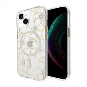CASEMATE Case-Mate iPhone 15/14/13対応 Floral Gems - カラー：ゴールド Gold CM051322