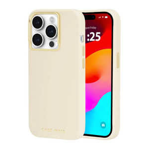 CASEMATE Case-Mate iPhone 15 Pro対応 Silicone - シリコーン カラー：ベージュ Beige CM051470