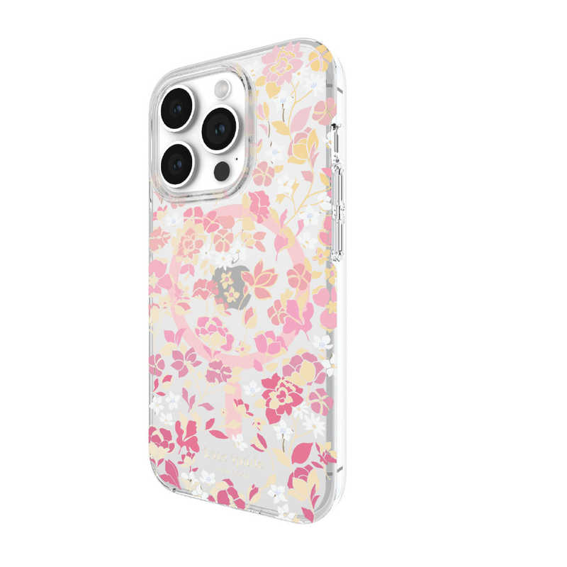 KATESPADE KATESPADE iPhone 15 Pro KSNY Protective Hardshell MagSafe対応 - Flowerbed Pink Ombre KS052510 KS052510