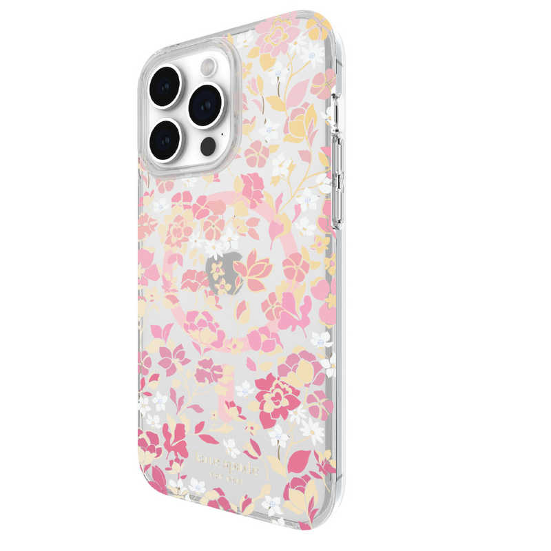 KATESPADE KATESPADE iPhone 15 Pro Max KSNY Protective Hardshell MagSafe対応 - Flowerbed Pink Ombre KS052642 KS052642