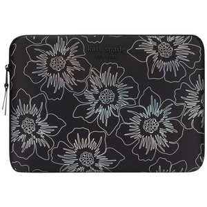KATESPADE Kate Spade Puffer Sleeve for up to 14 Laptop - Hollyhock Iridescent Black KS052908 KATESPADE Kate Spade Puffer Sleeve for up to 14 Laptop - Hollyhock Iridescent Black KS052908
