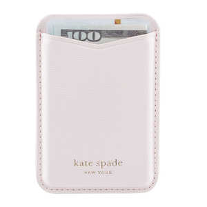 KATESPADE Kate Spade Magnetic Card Holder works with MagSafe - Pale Dogwood KS053068