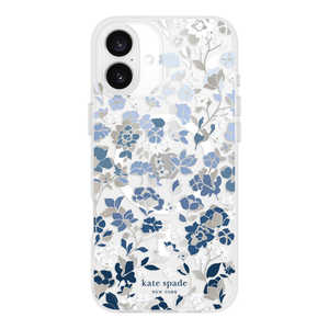 KATESPADE iPhone 16 Plus Kate Spade Protective - Gems/ MagSafe/ Recycled Flowerbed Blue KS054380