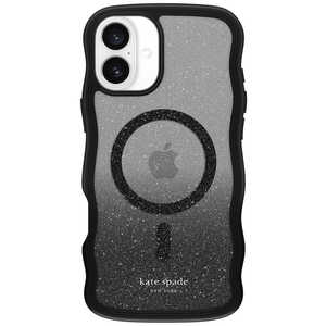 KATESPADE iPhone 16 Plus Kate Spade Wavy - MagSafe/ Recycled Nightfall KS054394