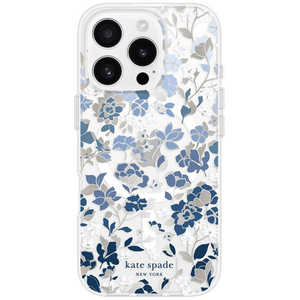 KATESPADE iPhone 16 Pro Kate Spade Protective - Gems/ MagSafe/ Recycled Flowerbed Blue KS054422