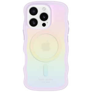 KATESPADE iPhone 16 Pro Kate Spade Wavy - MagSafe/ Recycled Opal Iridescent KS054434