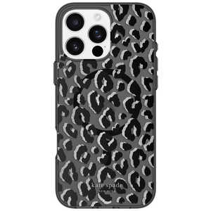KATESPADE iPhone 16 Pro Max Kate Spade Protective - MagSafe/ Recycled City Leopard Black KS055056 KATESPADE iPhone 16 Pro Max Kate Spade Protective - MagSafe/ Recycled City Leopard Black KS055056
